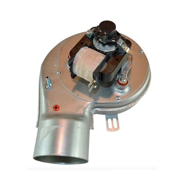 Motor/soplador de gases de combustión con motor de núcleo para estufa de pellets - Diámetro 150 mm